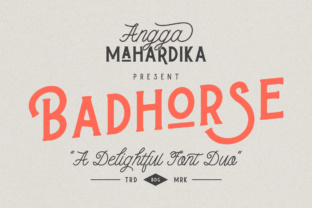 Badhorse: The Display Font Pairing for Bold, Modern Design