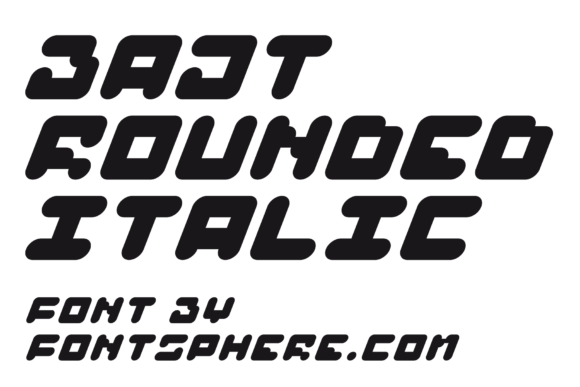 Bajt Rounded: A Modern Typeface for Bold Projects