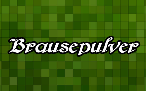 Brausepulver: A Display Font with Effervescent Character