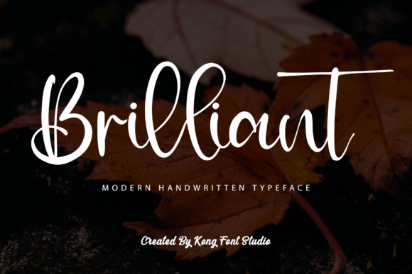 Brilliant: The Handwritten Script Font That Brings Authenticity to Your Designs