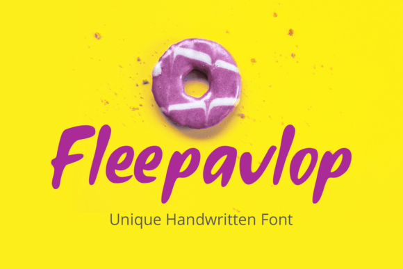 Fleepavlop: Adding a Modern Handwritten Vibe to Your Designs