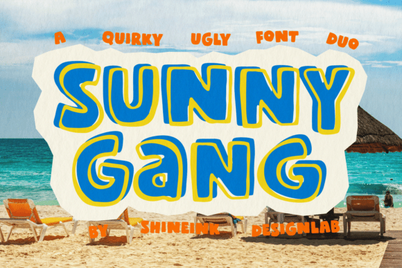 Give Your Projects a Funky Retro Summer Vibe with Sunny Gang