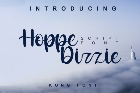 Give Your Projects a Lift with the Hoppe Dizzie Script Font