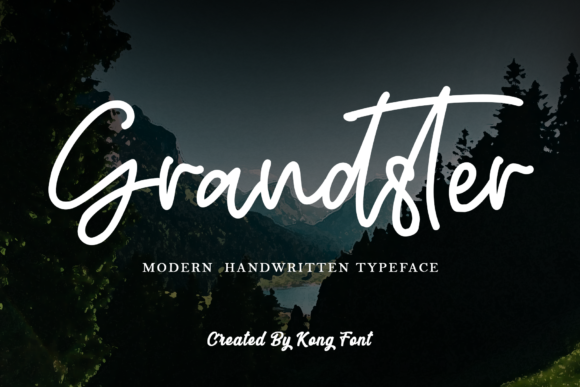Grandster: Bringing a Playful, Handwritten Vibe to Your Projects
