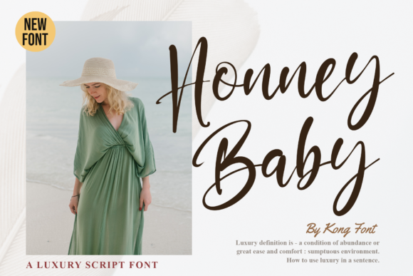 Honney Baby: A Playful Handwritten Font for Creative Projects