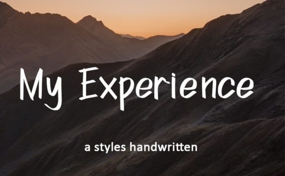 My Experience: The Handwritten Font That Feels Like a Conversation