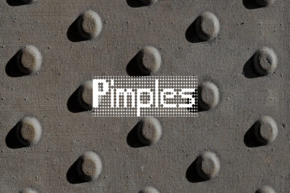 Pimples: The Pixelated Font with Retro Flair and Modern Impact