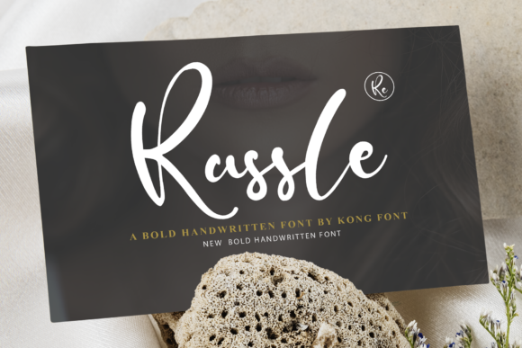 Russle: The Modern Script Font for Creative Projects