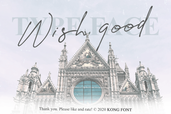 Wish Good: A Modern Handwritten Font for Creative Projects